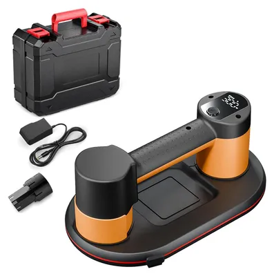 Produktbild von Wiederaufladbare Vakuum-Saugnapf mit LCD-Display und 300 kg Tragkraft
