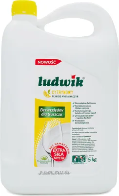 Produktbild von Ludwik Geschirrspülmittel 5l Zitrone