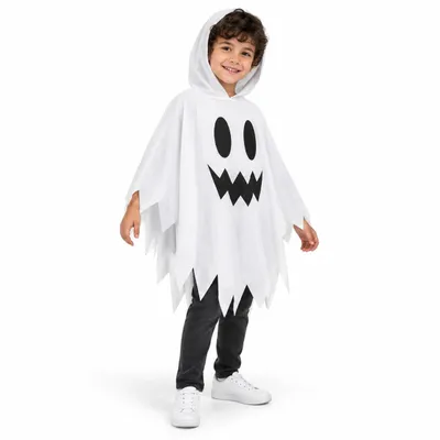Immagine prodotto di Costume da fantasma bianco per Halloween – Costume spettrale per Halloween, feste di Carnevale e altre occasioni – Travestimento da fantasma spaventoso