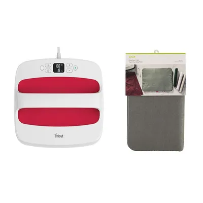 Zdjęcie produktu dla Easy Press 2 Cricut Hot Press - Duży format 30 x 25 cm + mata do prasowania na gorąco 50,5 x 40,5 cm