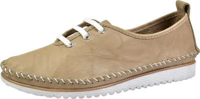 Produktbild von Andrea Conti Damen Leder Schnürschuh Halbschuh Keilabsatz Farbstreifen 0023626, Größe:37 EU, Farbe:Grau