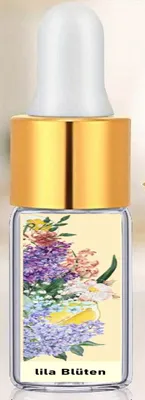 Produktbild von GKA Parfüm Öl Lila Blüten aus Frankreich Parfümöl Kosmetik Zitrone, Nelke, Maiglöckchen, Flieder, Rose, Heliotrop, Hyazinthe sehr intensiv Probierfläschchen