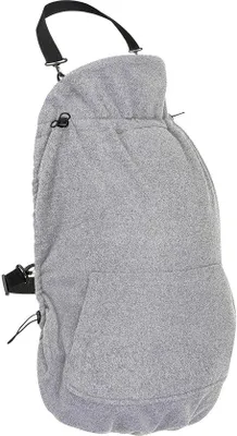 Productafbeelding van Ibenzoa® Fleece-overtrek voor draagdoek en draagzak – eenzijdige, verwarmende beschermhoes, waterafstotend, steingrijs, 100% polyester, machinewasbaar