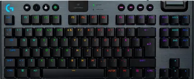 Image de Logitech G G915 X LIGHTSPEED keyboard Gaming USB + RF Wireless + Bluetooth QWERTY Nordic Black