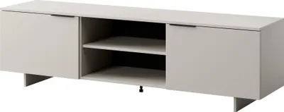 Produktbild von Furniture24 Fernsehschrank Alma 2D1P Tv-Kommode 180X55X42 Cm 2 Türiger Lowboard Kaschmir