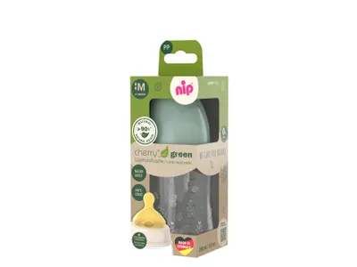 Produktbild von Nip PP-Flasche Cherry Green 260 ml