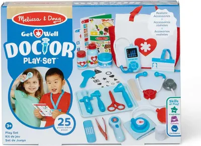 Produktbild von Melissa & Doug Gute Besserung Arzt Spielset, 3 Jahr(e)