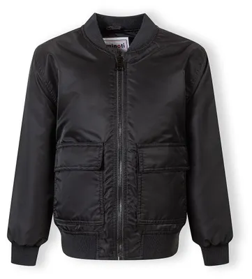 Produktbild von Minoti Bomberjacke Schwarz Gr. 134 für Jungen