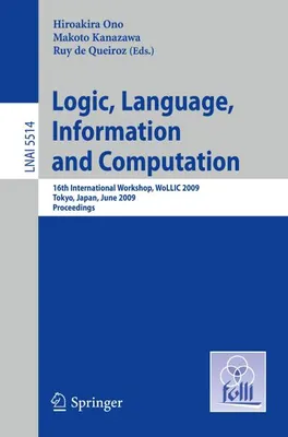 Obrázok produktu pre Logic, Language, Information and Computation