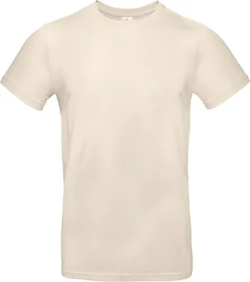 Produktbild von B&C TU03T | Herren T-Shirt E190/ -100  - Farbe: Natural - Größe: 3XL