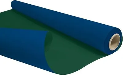 Zdjęcie produktu dla Papier pakowy ozdobny KRAFT DUO Niebiesko-Zielony 69cm/25m