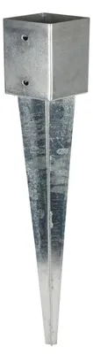 Produktbild von Einschlagbodenhülse verzinkt 71x71x750mm Einschlaghülse Bodeneinschlaghülse