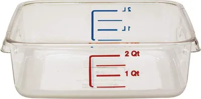 Produktbild von Rubbermaid Lebensmittelbehälter Polycarbonat 2 l