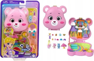 Produktbild von Mattel JCC14 - Pudełko z misiem szczęścia Polly Pocket