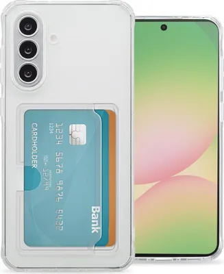 Productafbeelding van imoshion Softcase Backcover met pasjeshouder voor de Samsung Galaxy A36 / A56 - Transparant