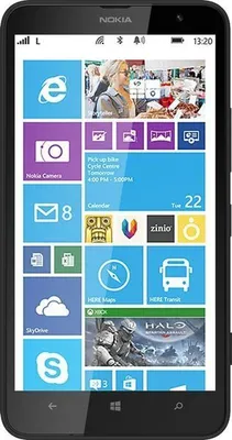 Produktbild von Nokia 1320 Lumia, 15,24 cm (6"), 720 x 1280 Pixel, IPS, 1,7 GHz, Qualcomm Snapdragon, S4