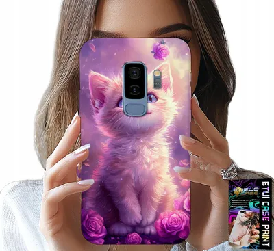 Image de Étui Pour Samsung Galaxy S9 Plus - Chat Mignon, Chat, Motifs Avec Animaux