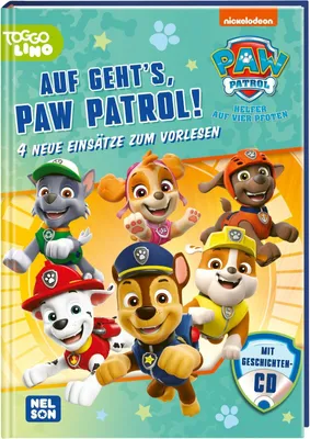 Produktbild von PAW Patrol Geschichtenbuch: Auf geht's, PAW Patrol!