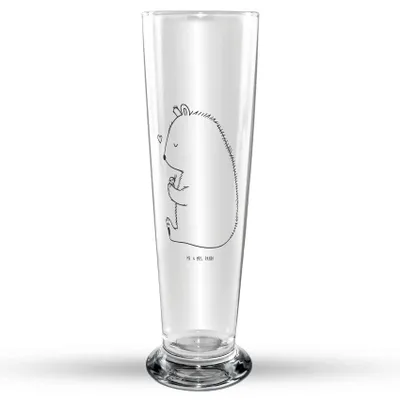 Produktbild von Mr. & Mrs. Panda Bierglas Bär Marienkäfer - Transparent - Geschenk, Motivation, Trinkglas, Glasbierglas, Bierbecher, Liebe, Bier Glas, Glasbecher, Freiheit, Teddy