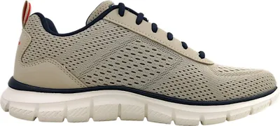 Imagen del producto de Zapatillas deportivas Skechers Track-Leshur para hombre, calzado deportivo con cordones, color beige, ideales para uso diario