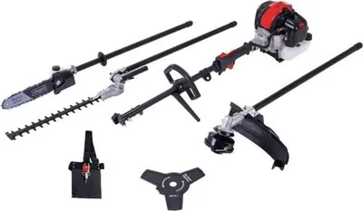 Obrázok produktu pre Multifunkčná kosačka SCHEPPACH OMF52-4P, 4 v 1, motorová kosačka, vyžínač, nožnice na živý plot, trimmer
