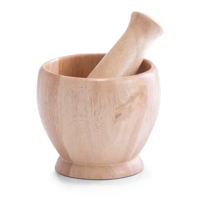 Produktbild von Zeller Mörser mit Stößel, Gummibaum Ø12x10