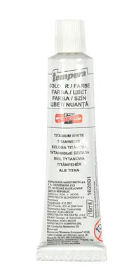 Obrázok produktu pre KOH-I-NOOR 16260100000 Temperová farba Titanium White 16 ml 1 ks