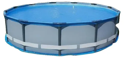 Productafbeelding van Zwembaddekking, duurzaam materiaal, UV-bestendig, blauw