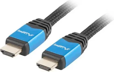 Zdjęcie produktu dla Kabel, kabel Lanberg HDMI M/M V2.0 1,8m CU, czarny premium
