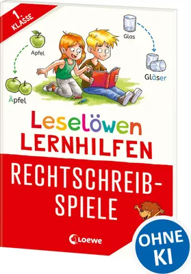 Produktbild von Leselöwen Lernhilfen - Rechtschreib-Spiele - 1. Klasse