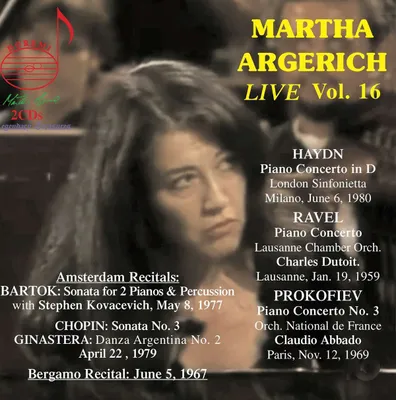 Produktbild von Argerich, M: Martha Argerich: Live,Vol. 16