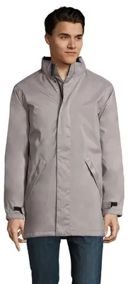 Image de SOLS - Veste « Robyn » Doublure rembourrée pour hommes/femmes Unie LT6100 (XXL) (gris métallisé)