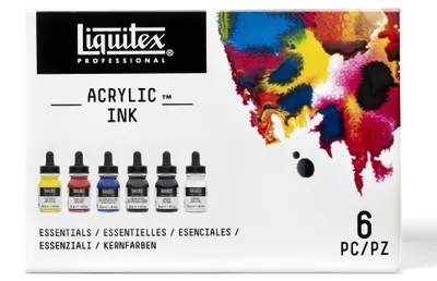 Zdjęcie produktu dla Zestaw podstawowy profesjonalnych farb akrylowych Liquitex