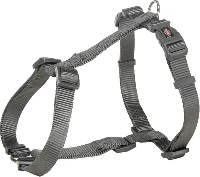 Obrázek produktu pro Trixie PREMIUM H-postroj - grafit Velikost: XS-S:hruď:30-44cm/10mm