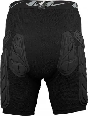 Produktbild von Shorts Mit Protektoren Atom Schwarz Farbe Grösse S - Sammlung 2022 - Aus Dem Angebot Zurückgezogen -.