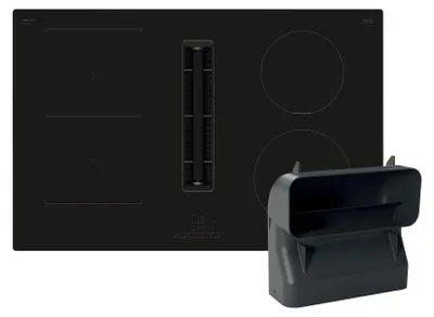 Zdjęcie produktu dla Bosch Serie 4 PVS811GA6 (HEZ9VDSB4 + PVS811B16E), Czarny, Wbudowany, 80 cm, Płyta indukcyjna strefowa, 4 stref(y), 4 stref(y)