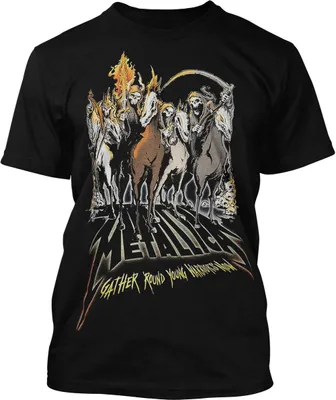 Zdjęcie produktu dla Metallica T-Shirt 40th Anniversary Horsemen Oficjalna licencja Fanmerch