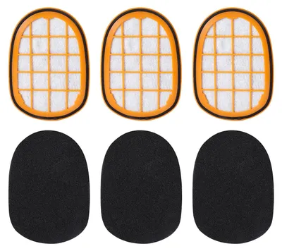 Image de Filtres de remplacement pour aspirateurs balais - Coffret de 3 pièces - Compatible avec les modèles FC5005/01 - Lavables