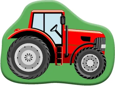 Image de Coussin de forme Tracteur avec tracteur
