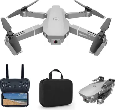 Produktbild von E68 pro 2.4G Selfie WIFI FPV mit 4K HD Kamera Faltbare RC Quadcopter RTF Höhe für Drohnen Toys Kid 720P