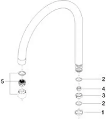 Produktbild von Dornbracht 90282220202-06 Auslauf Ersatzteile