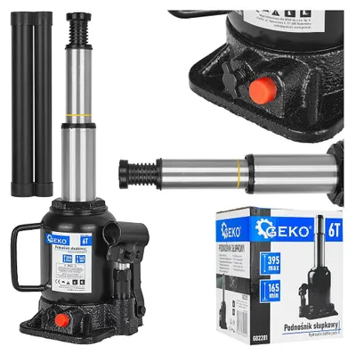Obrázek produktu pro GEKO Dvoustupňový hydraulický zvedák (panenka) 6 t, nízkoprofilový – G02281