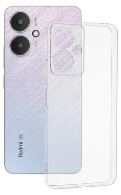 Obrázek produktu pro Techsuit Průhledný silikonový zadní kryt pro Xiaomi Redmi 13C 5G - Transparentní