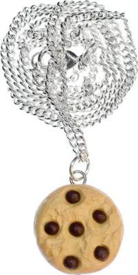 Produktbild von Cookie Kette Keks Miniblings Kette 45cm Chocolate Chips Kekse Süß Schokolade