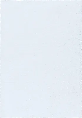 Zdjęcie produktu dla Dywan do salonu, wysoki włos, biały, prostokątny, 160x230 cm, jednolity kolor