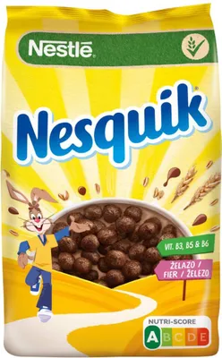 Obrázek produktu pro Nestlé Nesquik Cereální kuličky s čokoládovou příchutí 250 G