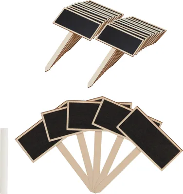 Produktbild von relaxdays Pflanzenstecker Tafel im 24er Set