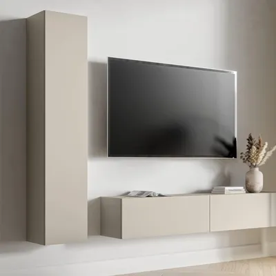 Immagine prodotto di Chiari - Mobile Colonna, 35x32x168h cm Beige, 4 Ripiani
