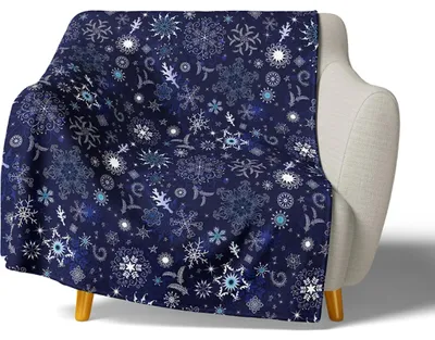 Zdjęcie produktu dla Koc mikropolarowy Ledové Vločky 150x200 cm