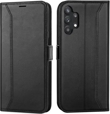 Obrázok produktu pre Puzdro na mobilný telefón pre Samsung Galaxy A32 5G kryt flipové puzdro skladacie puzdro ochranný kryt, čierne
